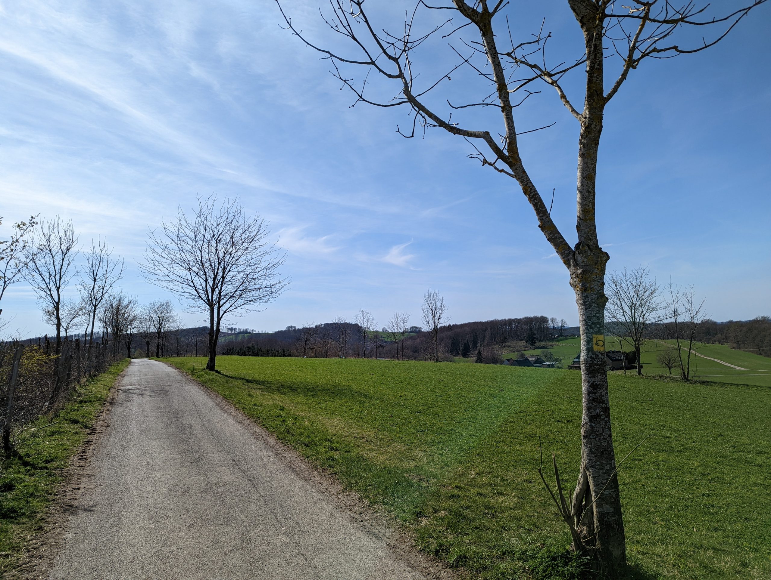 Der bergische Panoramasteig in Etappen