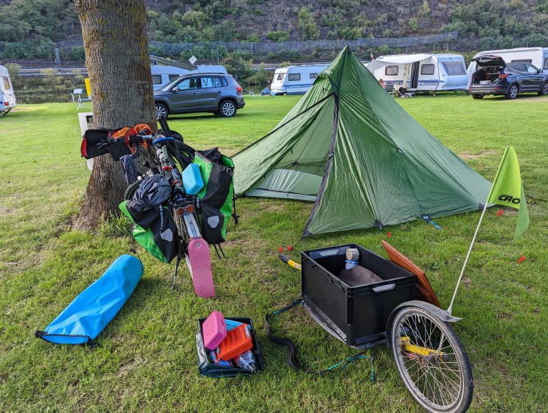 Wander/Laufrunde Hunsrück-Mosel bei Burgen