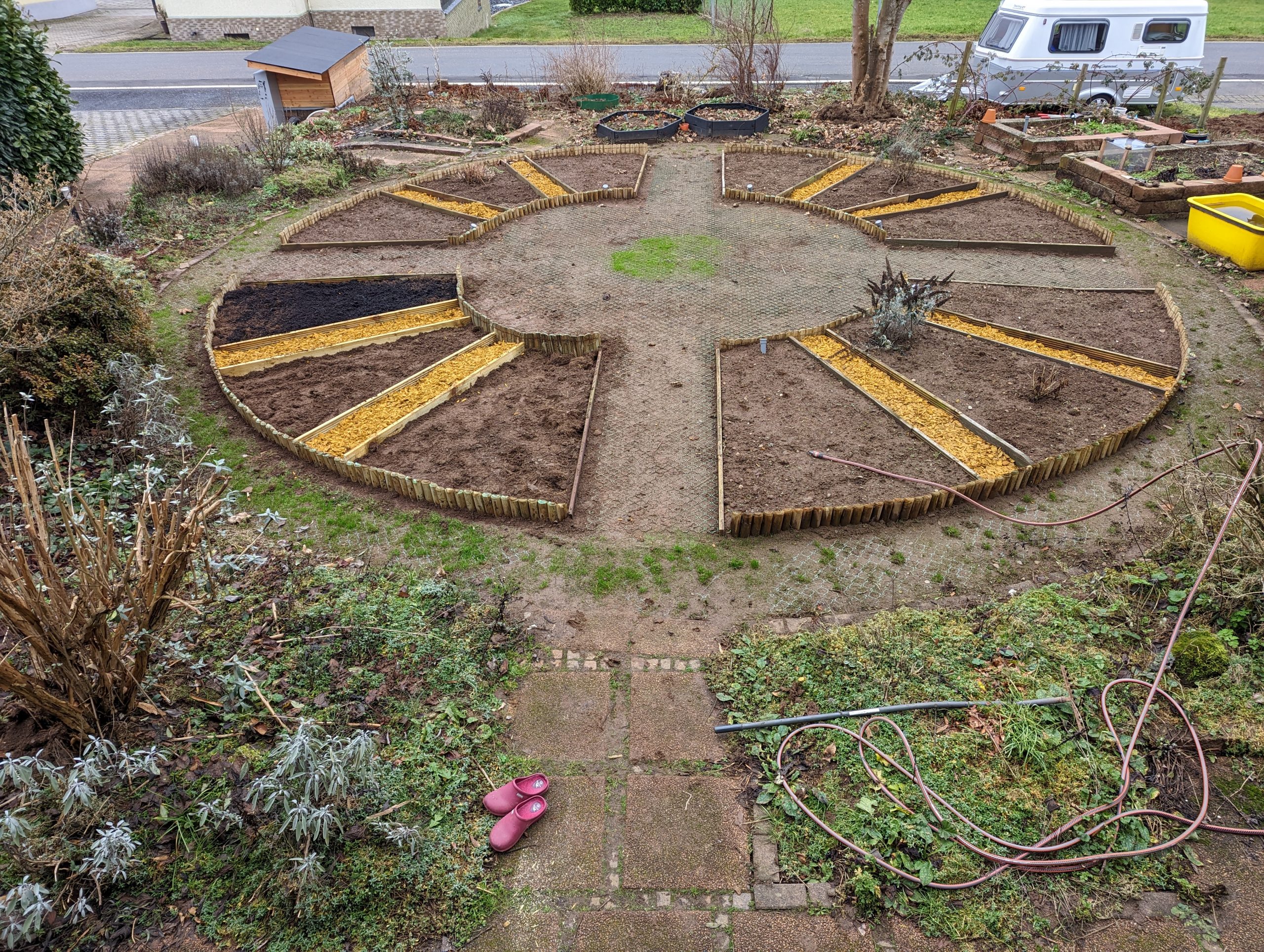 Gartenneugestaltung im Herbst 2022